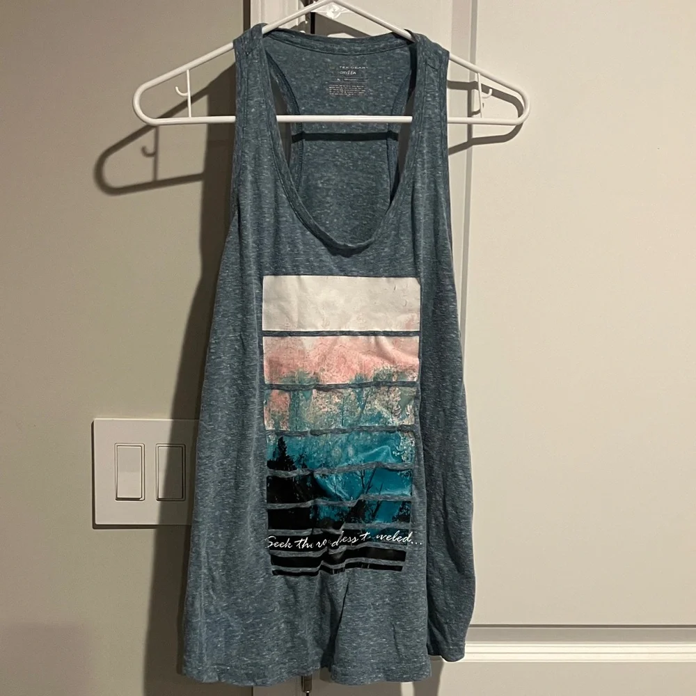 TekGear DryTek Graphic Tank Top - Picture 1 of 7